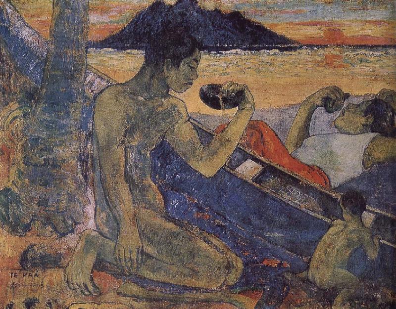 Paul Gauguin A single-plank bridge Sweden oil painting art